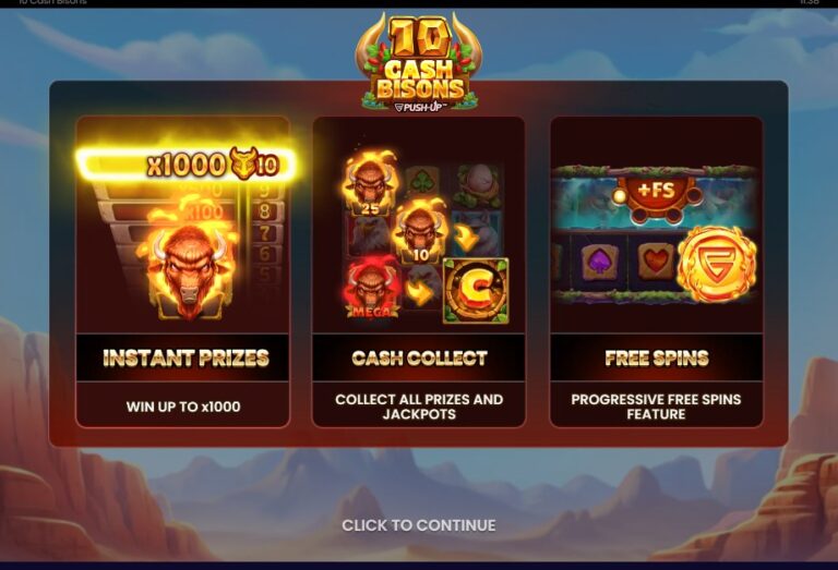 Screenshot 1 van 10 Cash Bisons